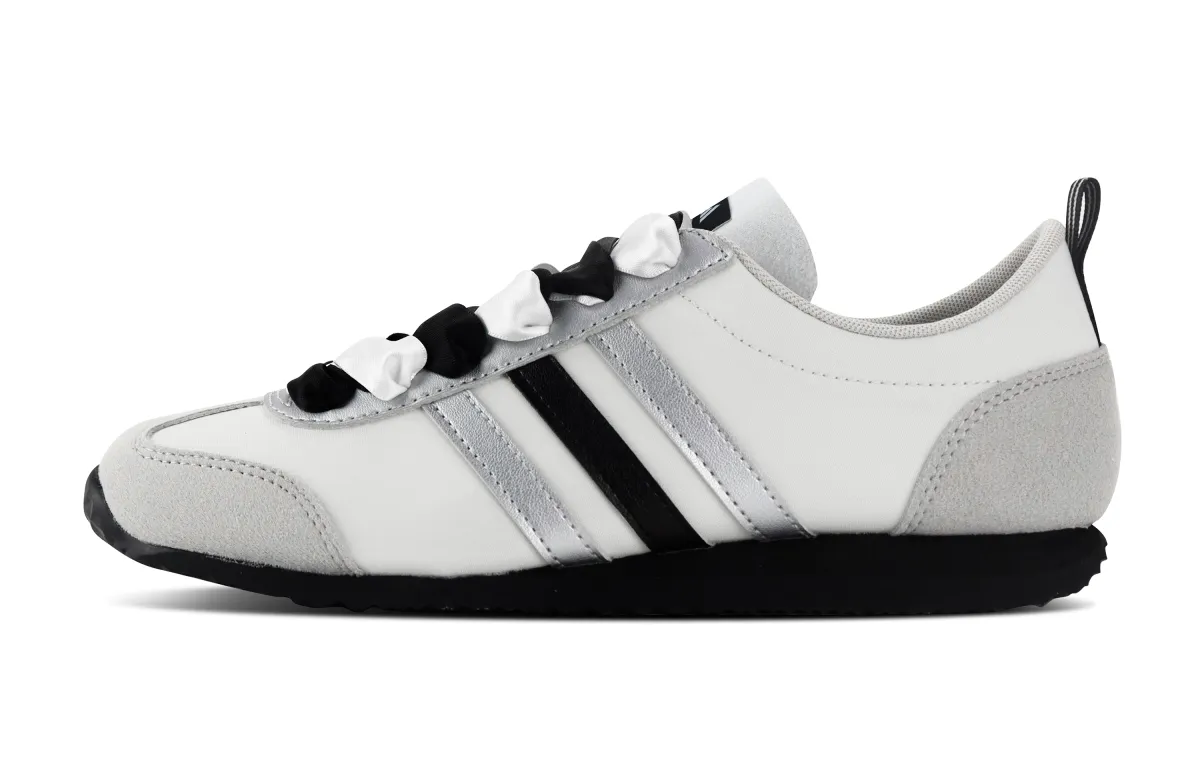 Adidas VS JOG 2.0 Low top Casual Shoes Unisex Silver