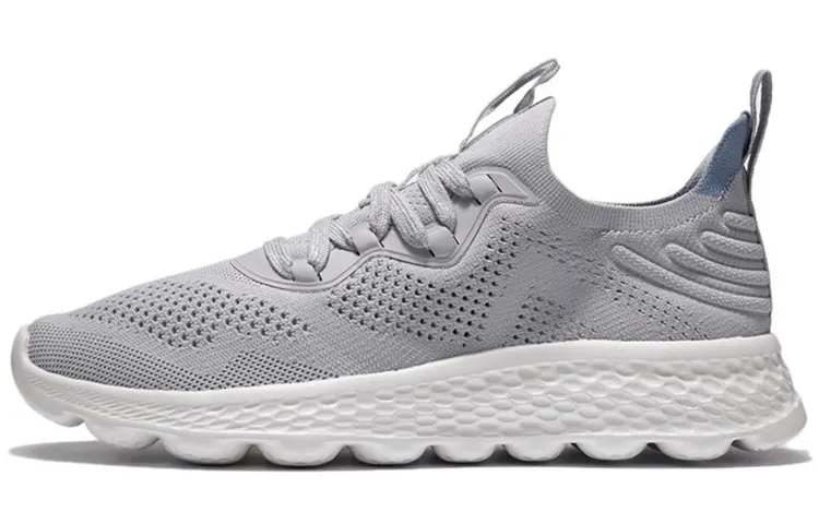 Li Ning Running Shoes Men's Low Top Microcrystalline Gray