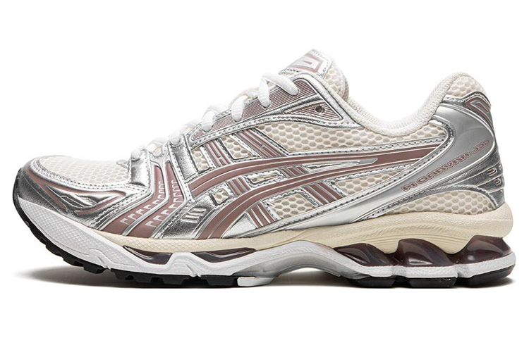 Мужские кроссовки KITH x Asics Gel-Kayano 14 (бело-красные)