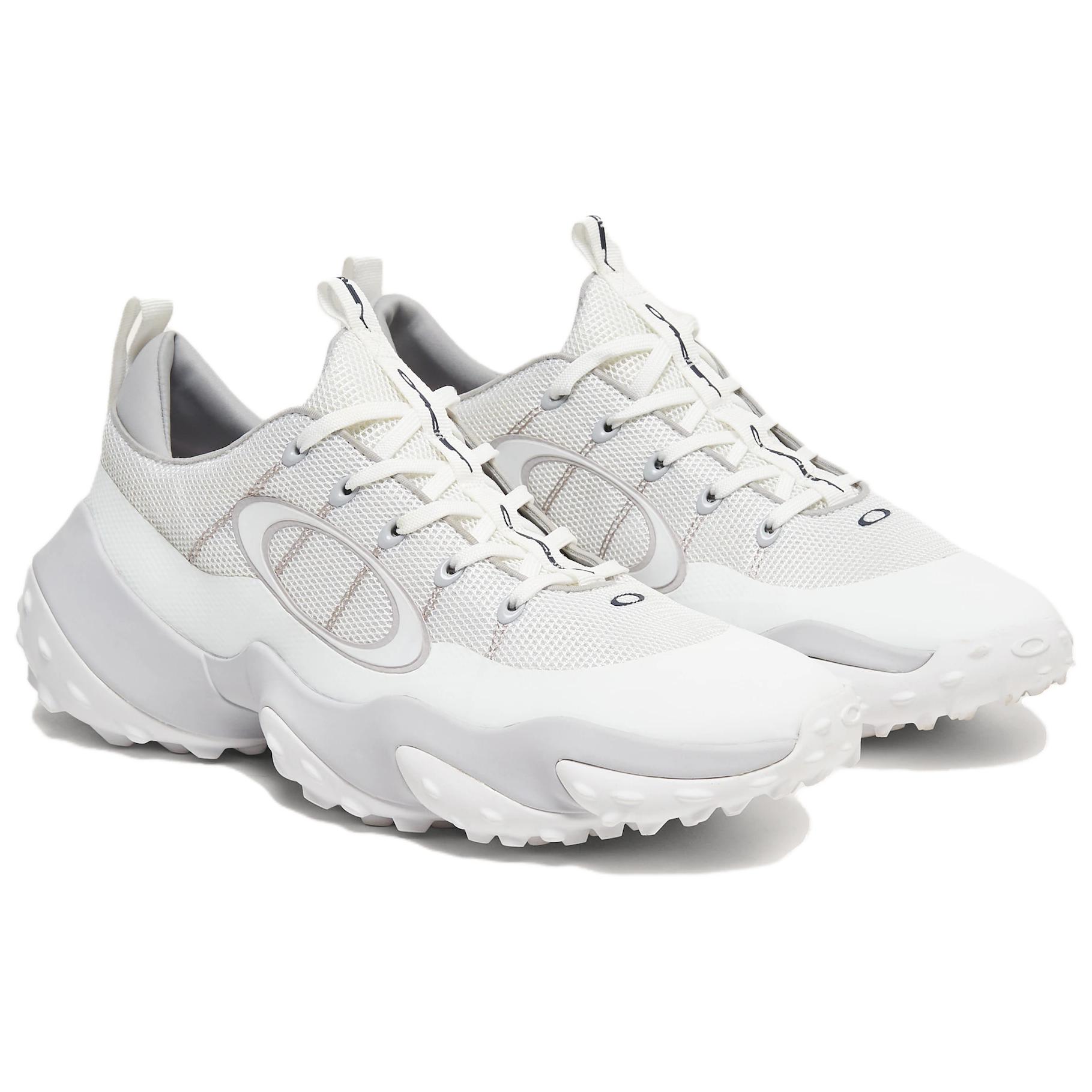 Oakley Waterproof And Breathable Low top Golf Shoes Men’s White Gray