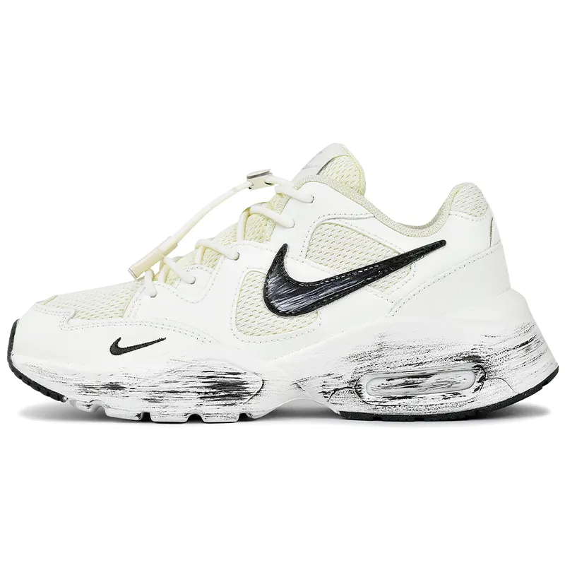 Nike Air Max Fusion Abrasion Resistant Abrasion Resistant Low top Running Shoes Women's White Black