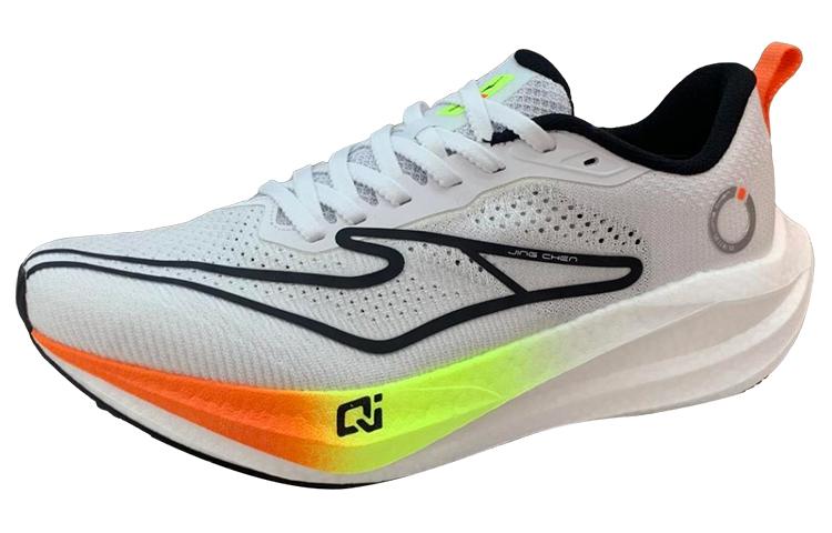 Erke Cushioning, Wear Resistant Low top Sprint Long Distance Running Training Marathon Running Shoes Men’s White Black