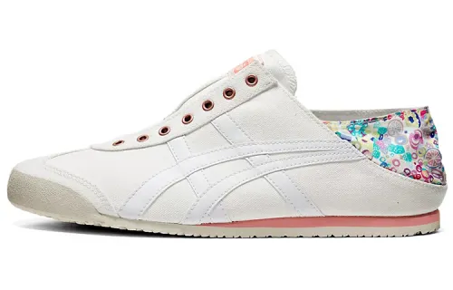 Onitsuka Tiger Onitsuka Tiger MEXICO 66 Paraty Comfortable Leather Wear-Resistant Lightweight Low-top Running Shoes Unisex White Color
