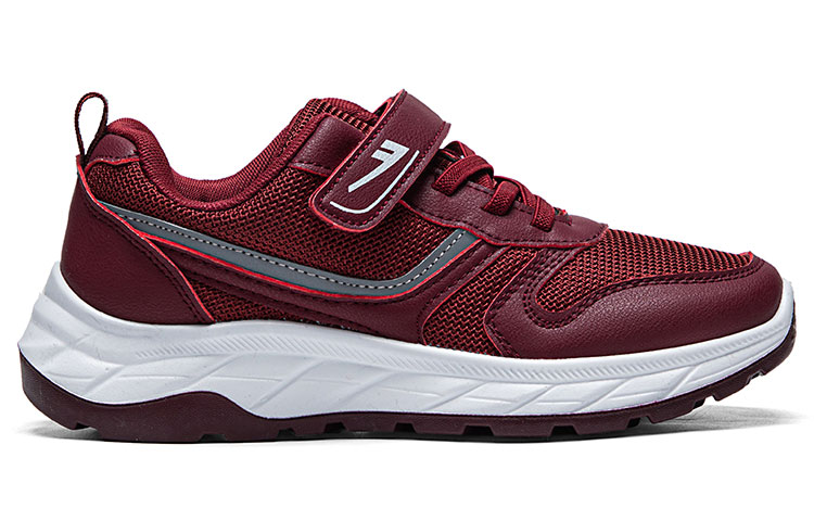 Warrior Comfortable Mom Shoes Slip Resistant, Abrasion Resistant, Lightweight Low top Casual Shoes Women’s Burgundy