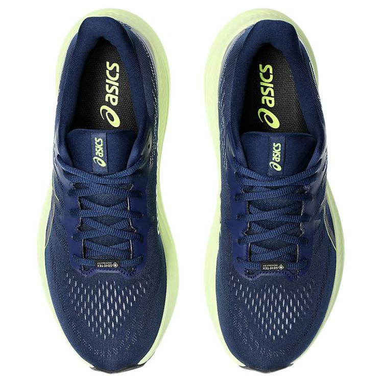 ASICS GT 2000 12 Gtx Blue Expanse Safety Yellow