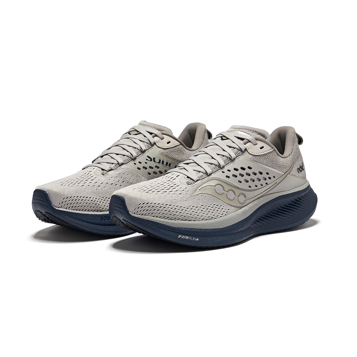 Saucony RIDE Yutuo 17 Low top Sprint Running Shoes Men’s Light Gray