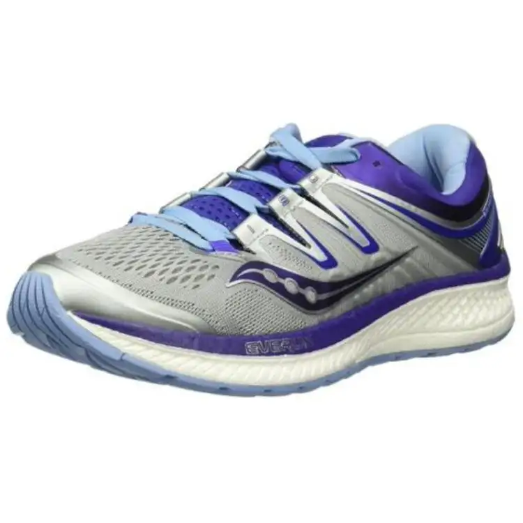 Saucony Hurricane Abrasion Resistant Low top Running Shoes Women's Gray Blue