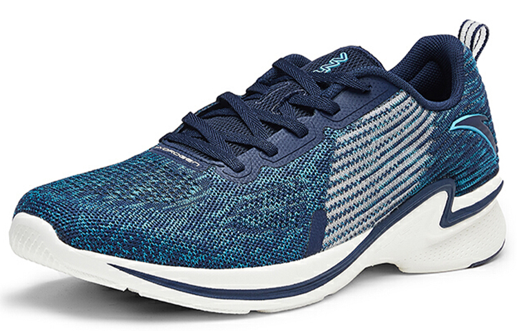 Anta Hydrogen Run II Slip Resistant Abrasion Resistant Low top Running Shoes Men’s Blue
