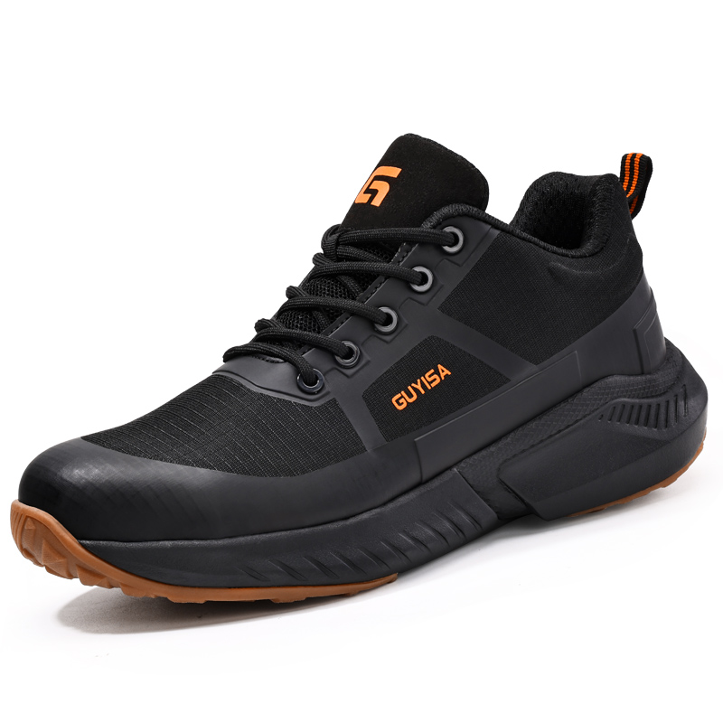 LANOUDUN Abrasion Resistant Impact Resistant Low top Outdoor Shoes Unisex Black