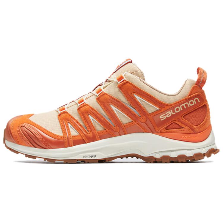 SALOMON Salomon XA PRO 3D SUEDE comfortable non-slip low-cut outdoor functional shoes for men and women, light brown