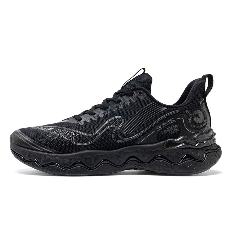 ONEMIX Mulan Creek Running Shoes Unisex Intense Black