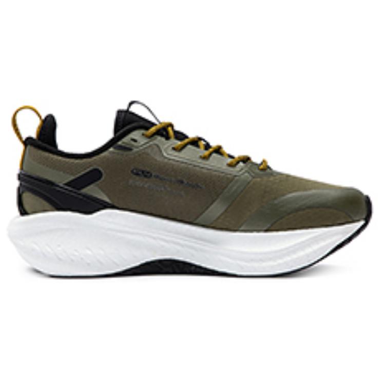 361° Foam 4.0 Mesh Slip Resistant Cushioning Coverage Low top Sprint Running Shoes Men’s Olive Green