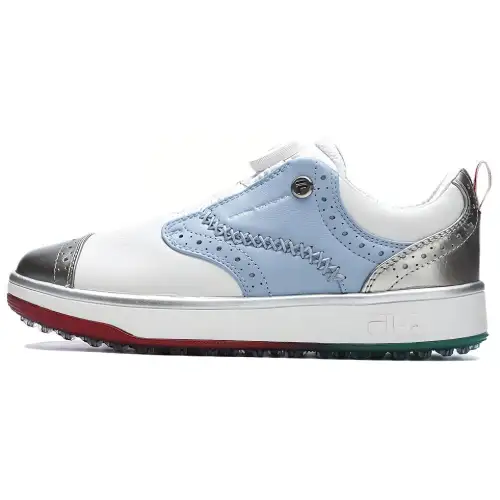 FILA GF Derby Low top Golf Shoes Women's White Blue