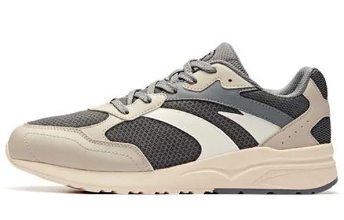 Anta Textile, Synthetic Leather Slip Resistant Abrasion Resistant Low top Running Shoes Men's