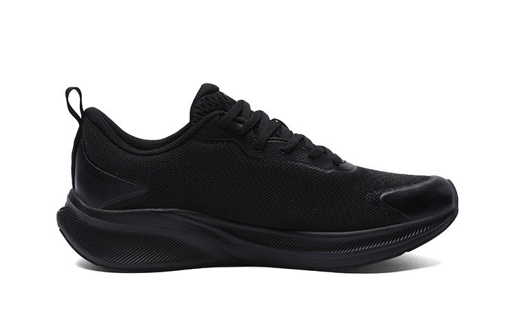 LPMX Cushioning Rebound Support Breathable Slip Resistant Running Shoes Unisex Black Iridescent