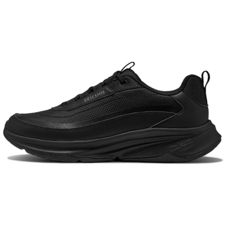 DESCENTE LAVITATE 2 Slip Resistant Abrasion Resistant Low top EVA,Z FOAM Casual Sprint Running Shoes Women’s Black