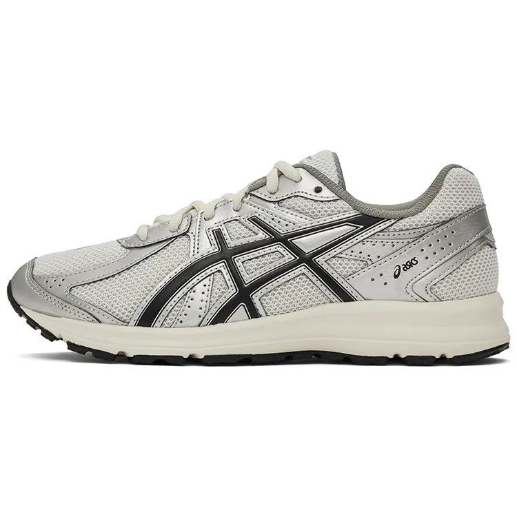 ASICS Jog 100 S White Black Silver Wide