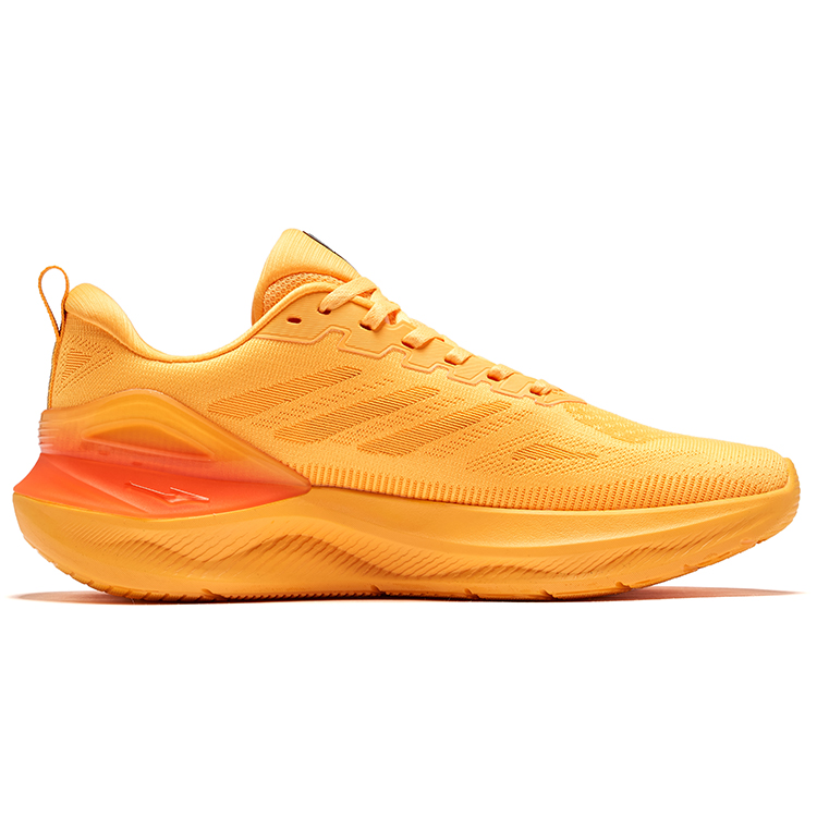 Erke Tianma 3.0 Cushioning Breathable Rebound Low top Training Sprint Running Shoes Men’s Fluorescent Sweet Orange