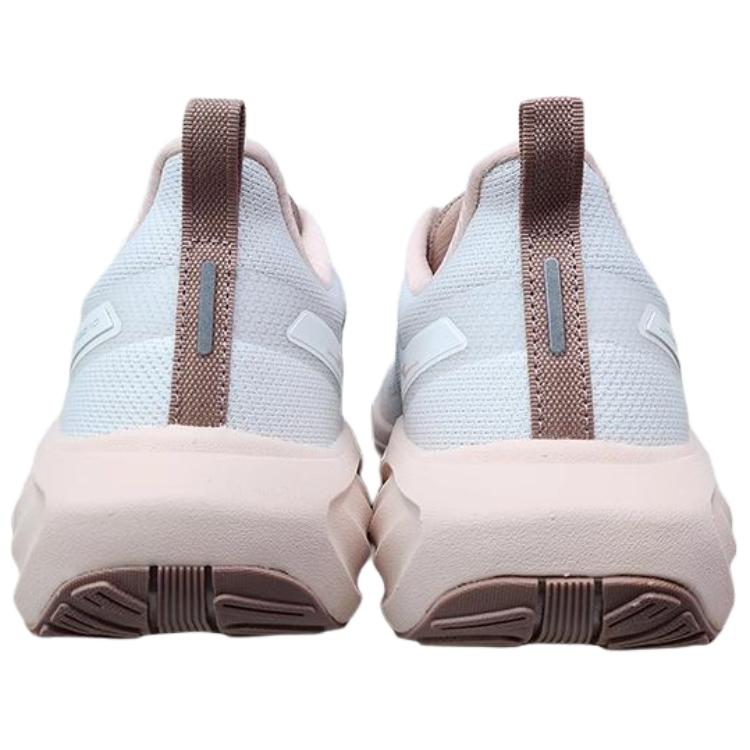 Erke Cushioning Breathable Lightweight Low top Casual Running Shoes Women’s Microcrystal White Cinnamon Powders