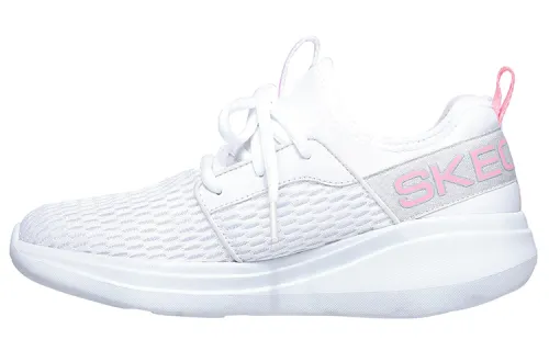 Skechers Go Run Fast Low Top Pink/White Women's