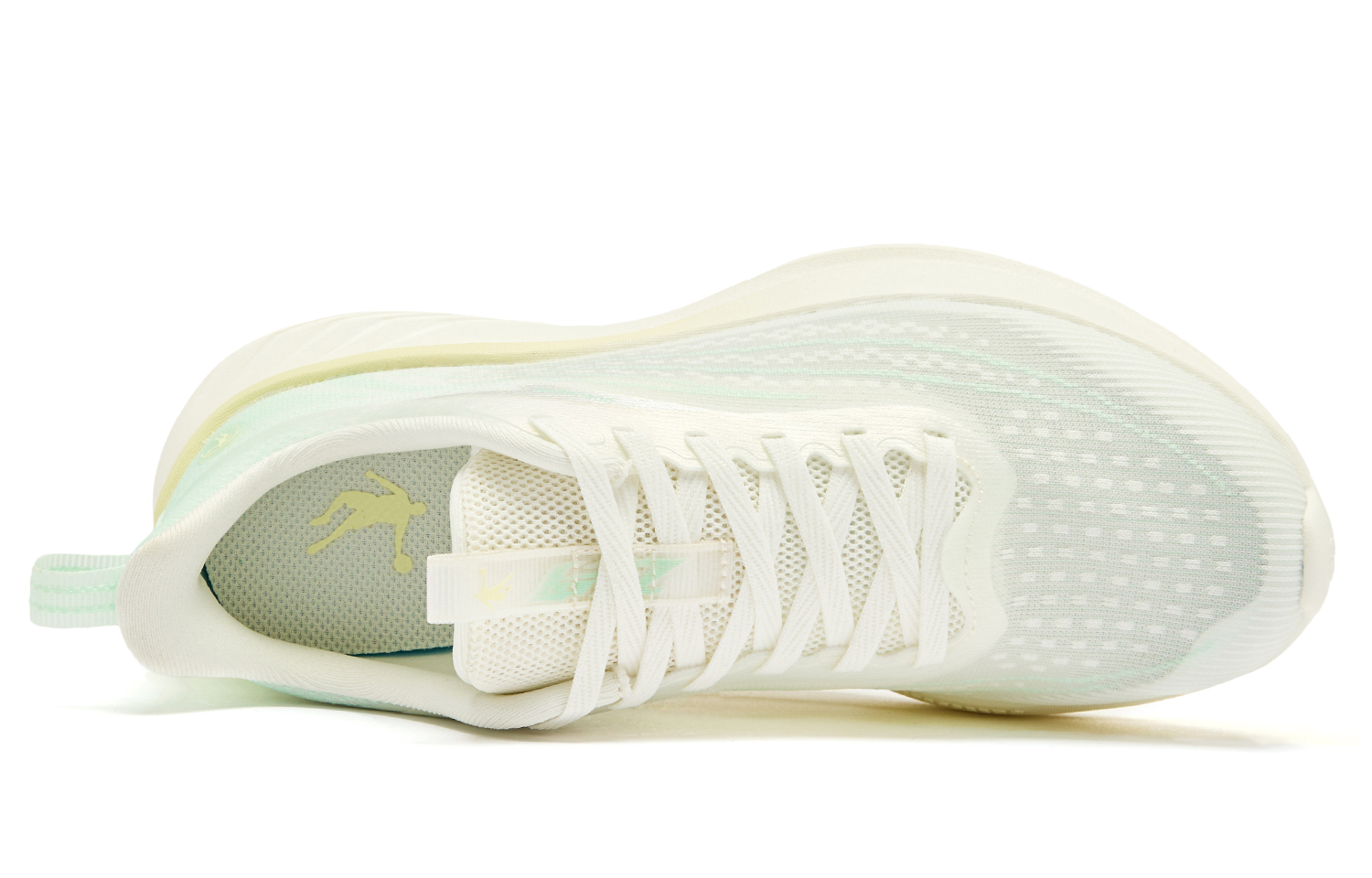 QIAODAN Cushioning Slip Resistant Abrasion Resistant Low top Casual Running Shoes Women’s Green