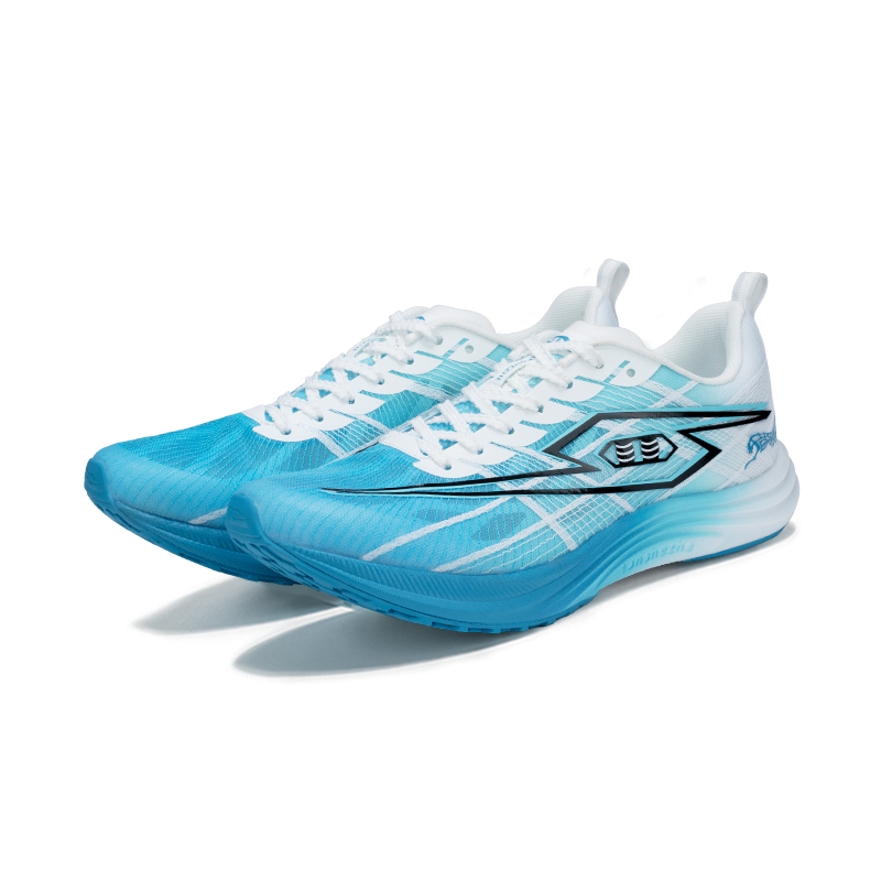 TANSHEZHE Cheetah 2.0 Low top Casual Trail Running Shoes Unisex Blue White