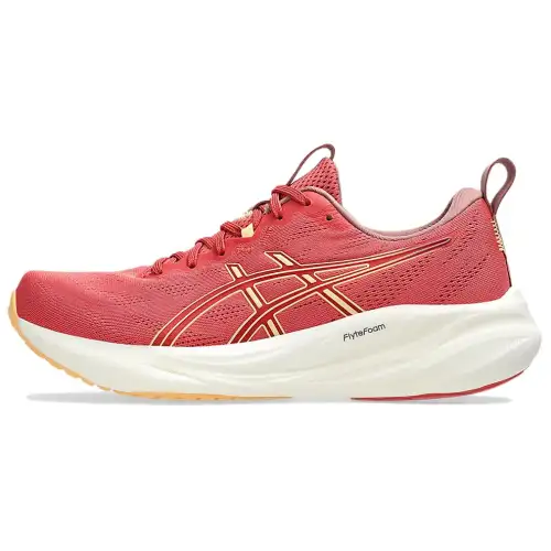 Asics GEL PULSE 16 Abrasion Resistant Breathable Low top Running Shoes Women's Red