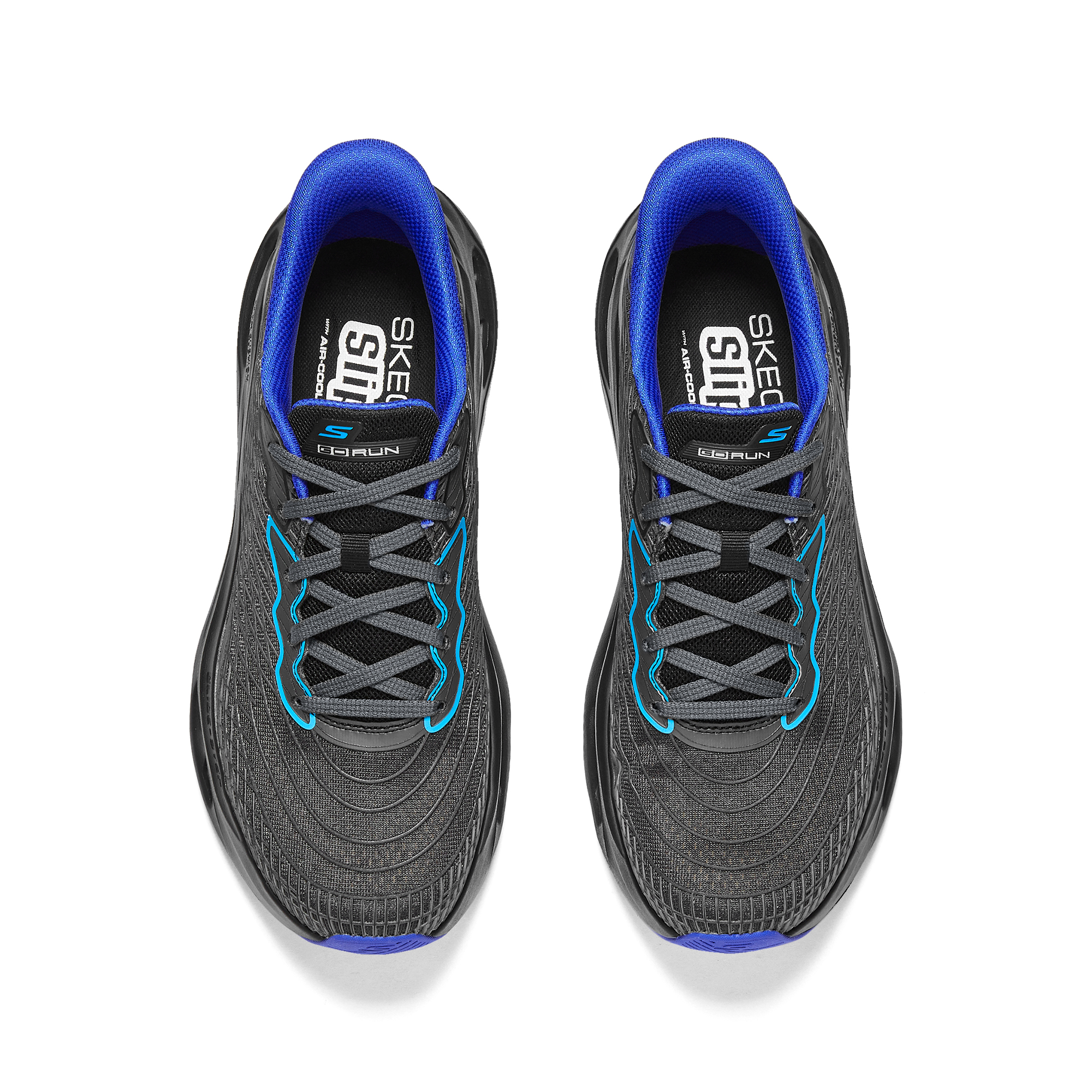 Skechers MEN’S GO Abrasion Resistant Low top Casual Running Shoes Men’s Black