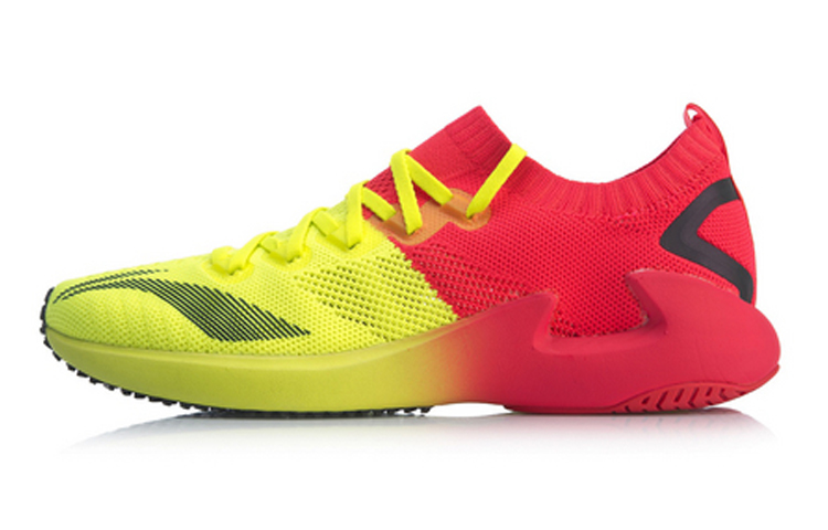 Li Ning Chasing The Wind Low top Running Shoes Women’s Yellow Red