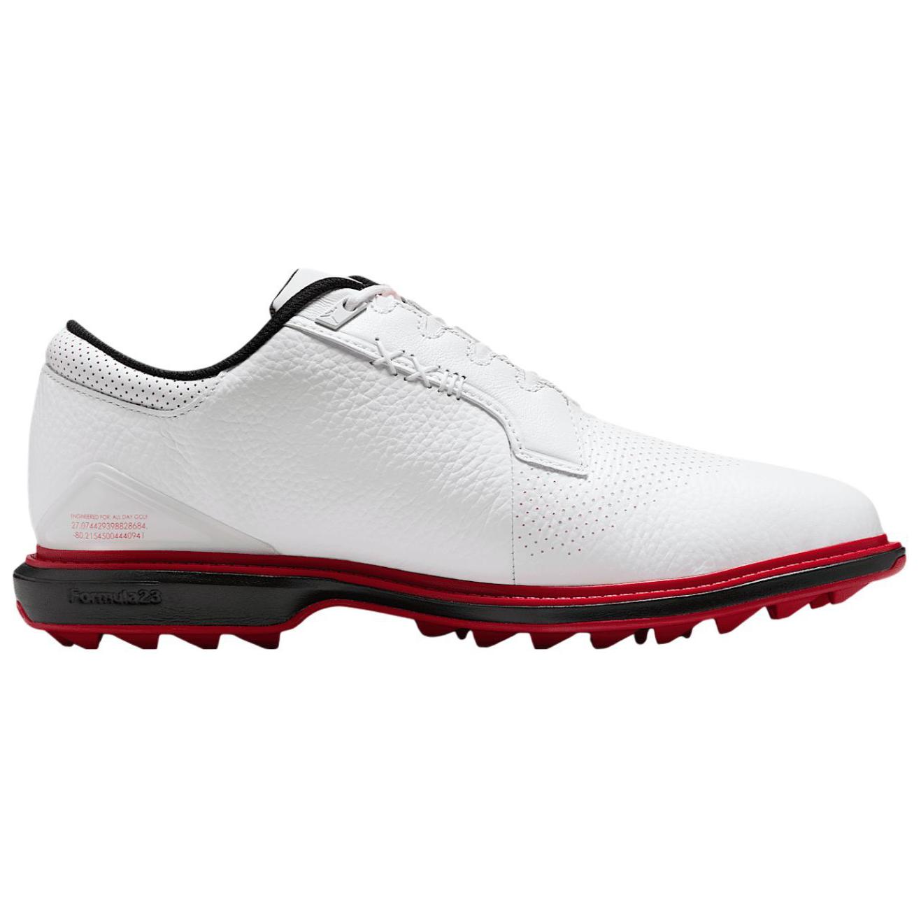 Jordan ADG 5 Slip Resistant Abrasion Resistant Slip Resistant Abrasion Resistant Low top Golf Shoes Unisex White
