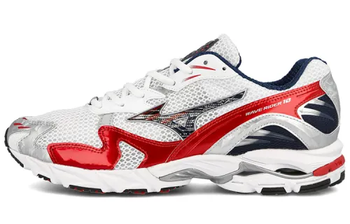 Mizuno Wave Rider 10 OG White Blue Red 2020