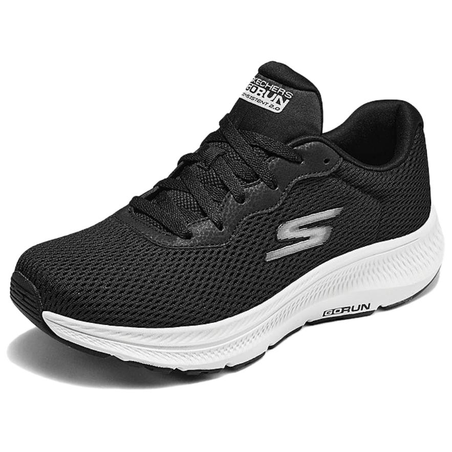 Skechers Go Run Consistent 2.0 Cushioning, Wear Resistant Low top Running Shoes Men’s Black White