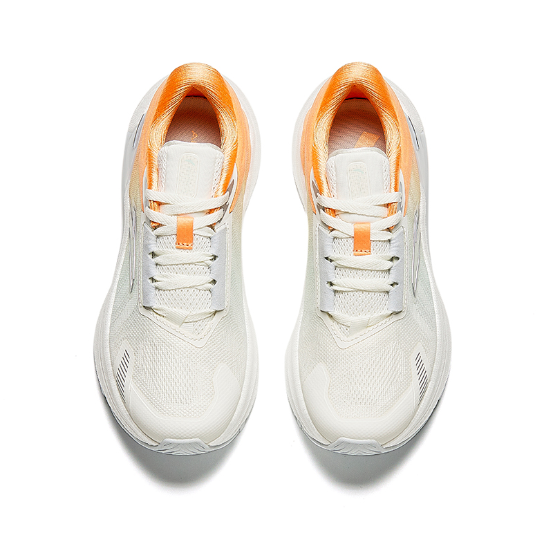 Anta CC Nitrogen Technology Breathable Low top Running Shoes Women’s White Orange