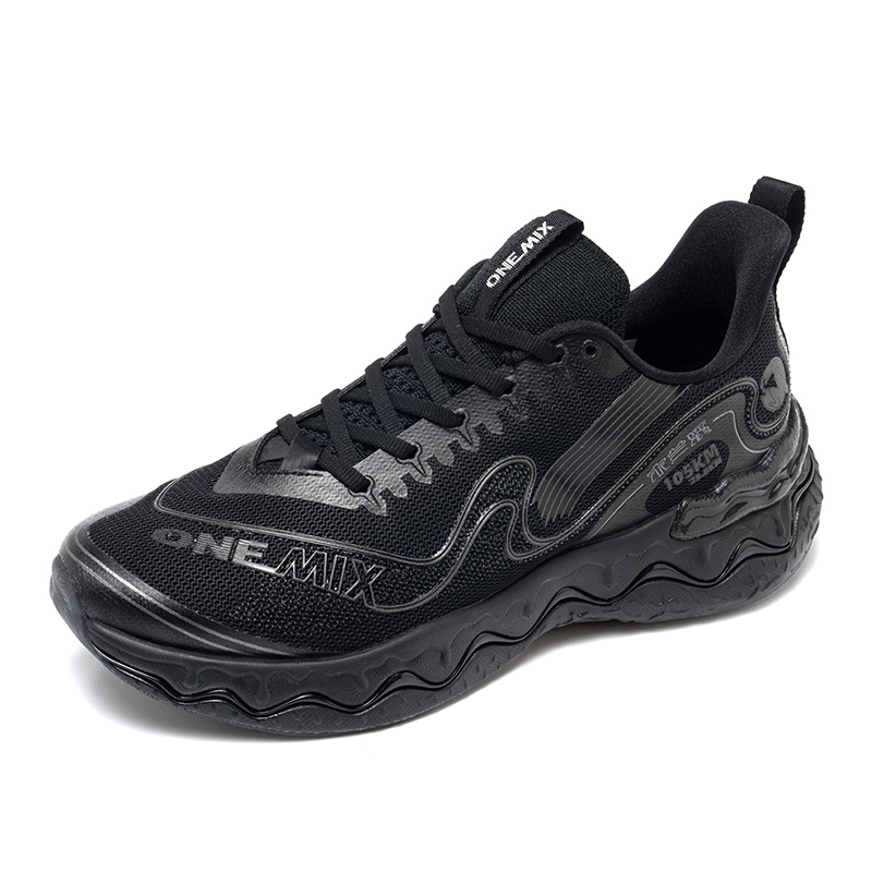 ONEMIX Mulan Creek Running Shoes Unisex Intense Black