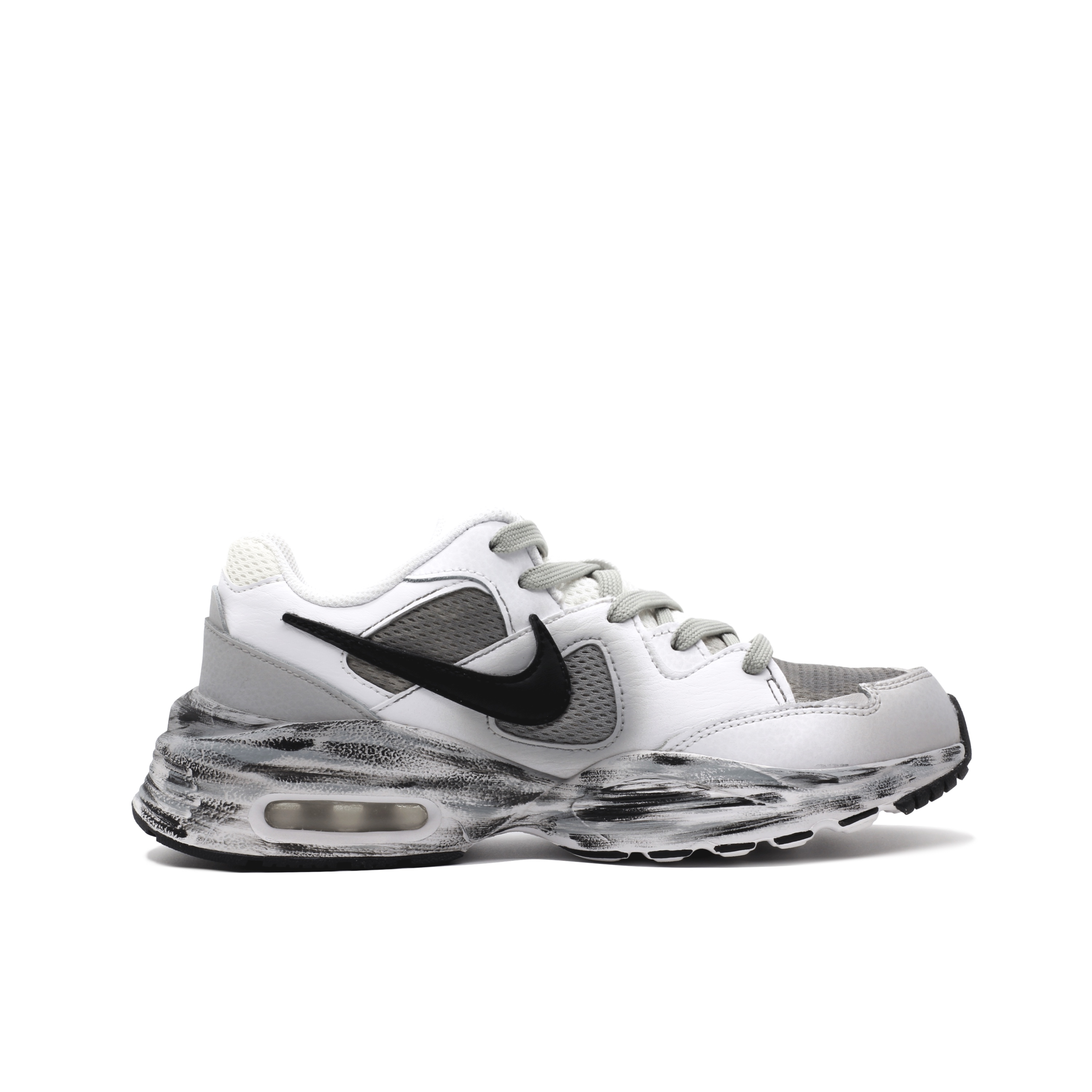 Nike Air Max Fusion Cushioning Low top Casual Running Shoes Unisex Gray