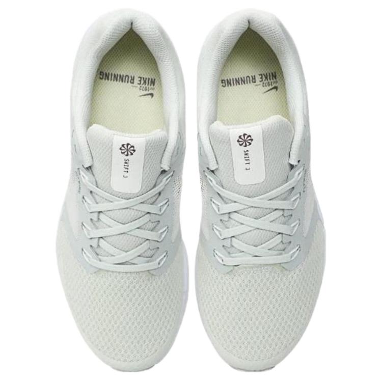 Nike Run Swift 3 Abrasion Resistant Breathable Support Rebound Low top Casual Running Shoes Women’s White Gray