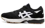 Asics Gel Takumi Textile, Leather Comfortable Low top Running Shoes Women's Black White
