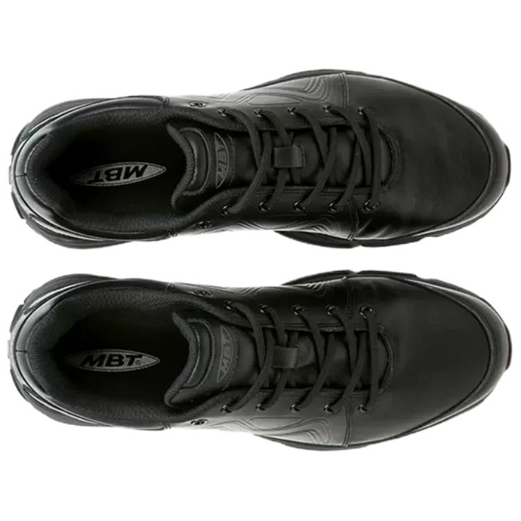 MBT Cushioning Abrasion Resistant Cushioning, Wear Resistant Low top Running Shoes Men’s Black Wide Fit