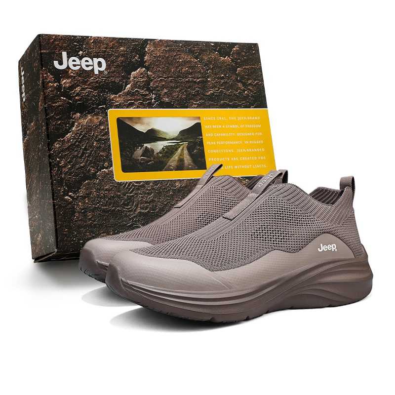 Jeep Cushioning Coverage Abrasion Resistant Breathable Low top Casual Shoes Men’s