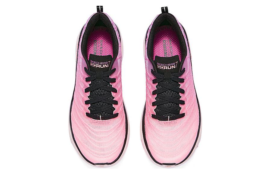 Skechers Cushioning Abrasion Resistant Cushioning, Wear Resistant Low top Running Shoes Women’s Black Pink