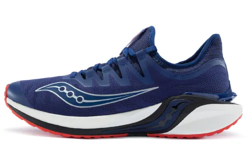 Saucony Coyote Suburban Wolf Cushioning Low top Running Shoes Men's Dark Blue