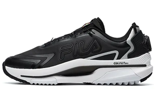 FILA Low top Running Shoes Men's Black White