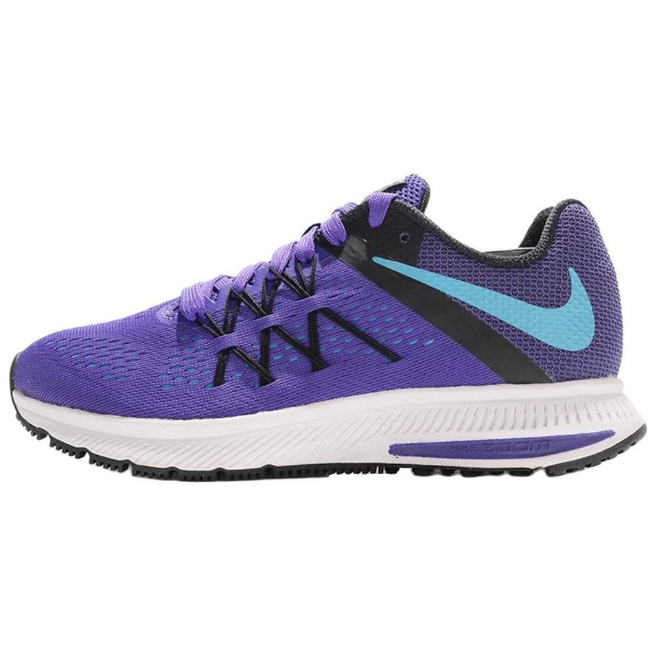 Nike Zoom Winflo 3 Abrasion Resistant Lightweight Low top Running Shoes Women’s Purple