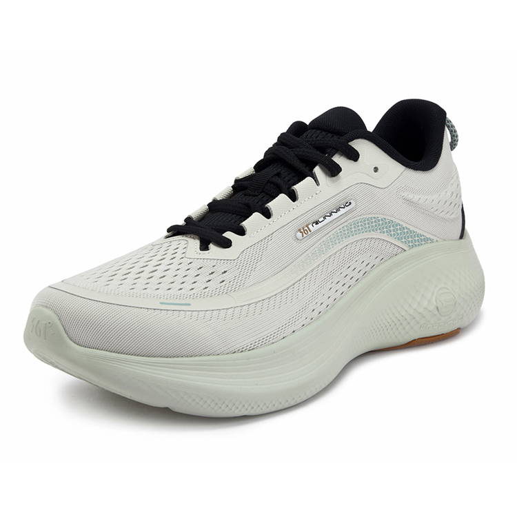 361° Abrasion Resistant Cushioning Low top Casual Running Shoes Men’s Gray Green