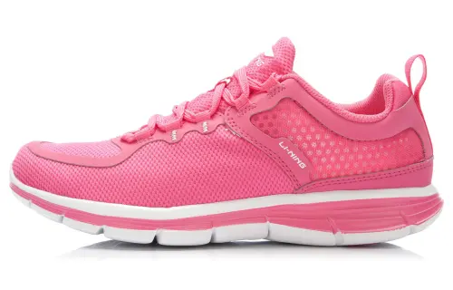 Li Ning Running Shoes Women's Low Top Pink