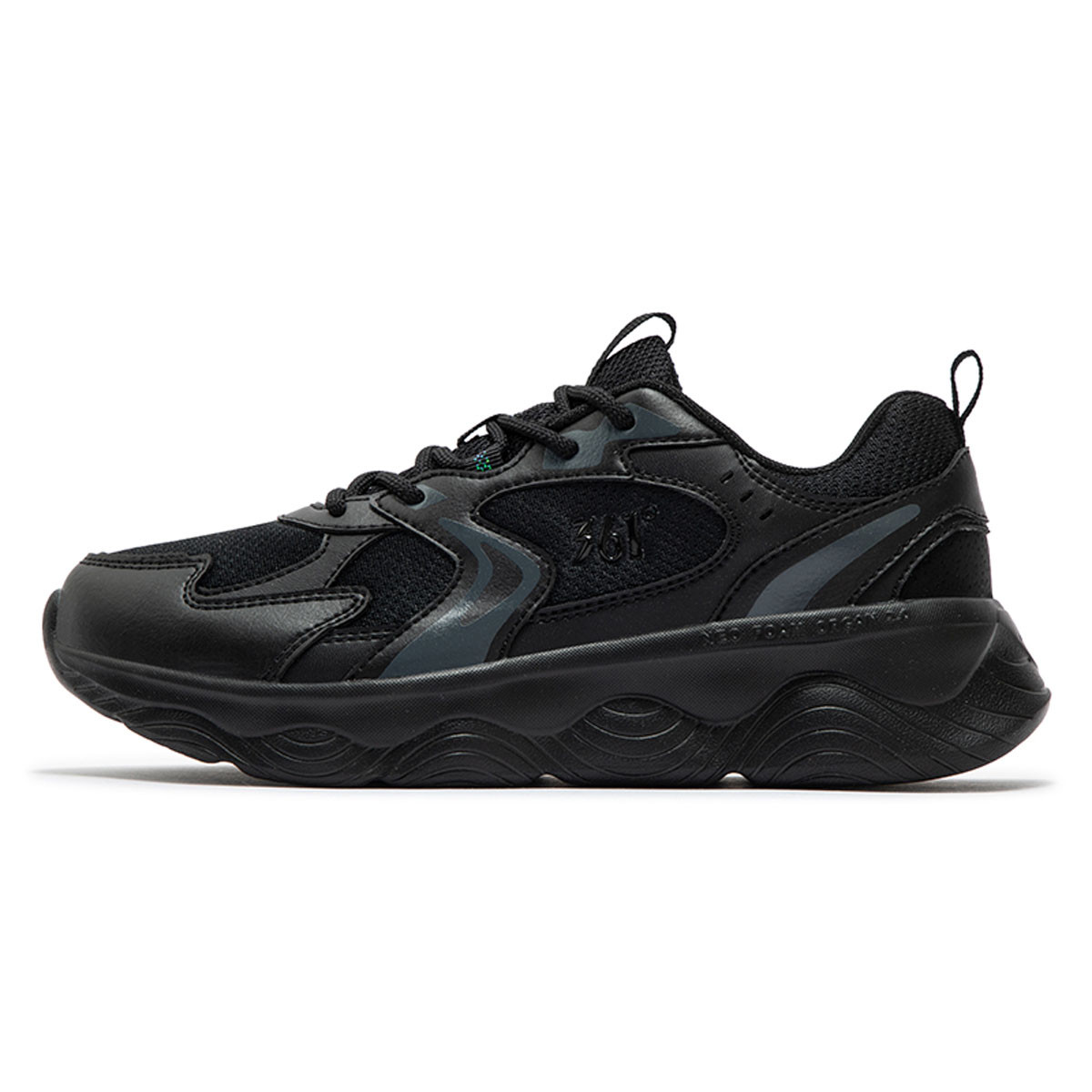 361° Cushioning, Wear Resistant Low top Casual City Commuting Running Shoes Women’s Black