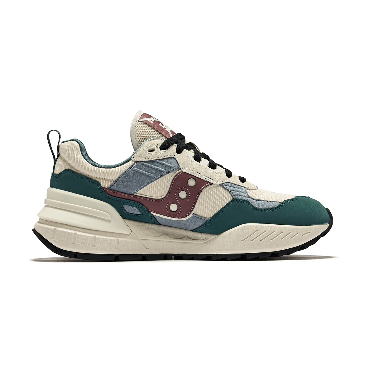 Saucony Shadow 5000 Slip Resistant Abrasion Resistant Low top Running Shoes Unisex Milan Red