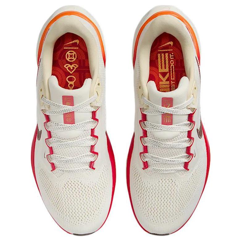Nike Slip Resistant Abrasion Resistant Low top Running Shoes Women’s White Black Red