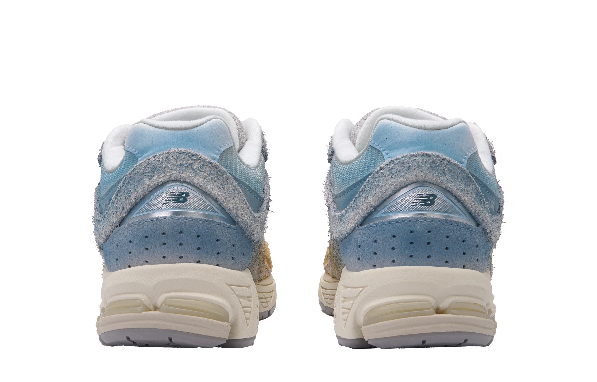 New Balance NB 2002R Low top Running Shoes Unisex Yellow Blue