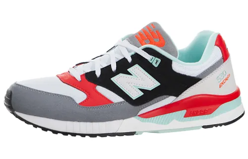 New Balance 530 Series Low Top Gray/Black/Red Women's